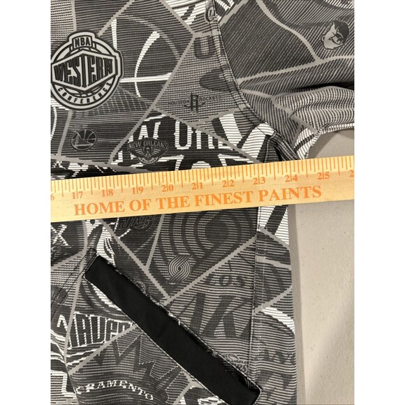 NBA Western Conference Zipway Tear-Away Full Zip Up Hoodie/Jacket XL Heavy NWOT - Picture 9 of 13